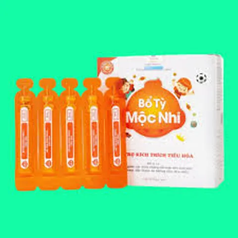 Siro Bổ Tỳ Mộc Nhi Hỗ Trợ Kích Thích Tiêu Hoá Cho Bé Ăn Ngon (Hộp 20 ống x 10ml)